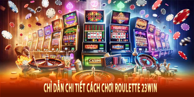 Chỉ dẫn chi tiết cách chơi roulette 23win